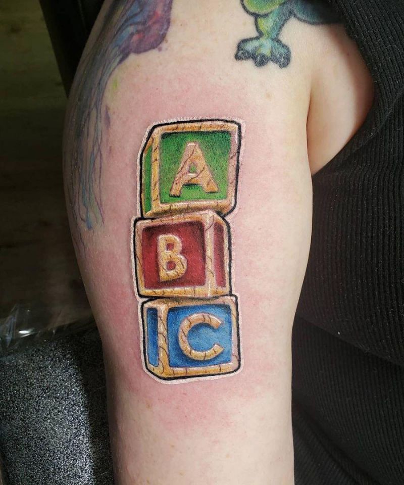 30 Unique Blocks Tattoos You Can Copy