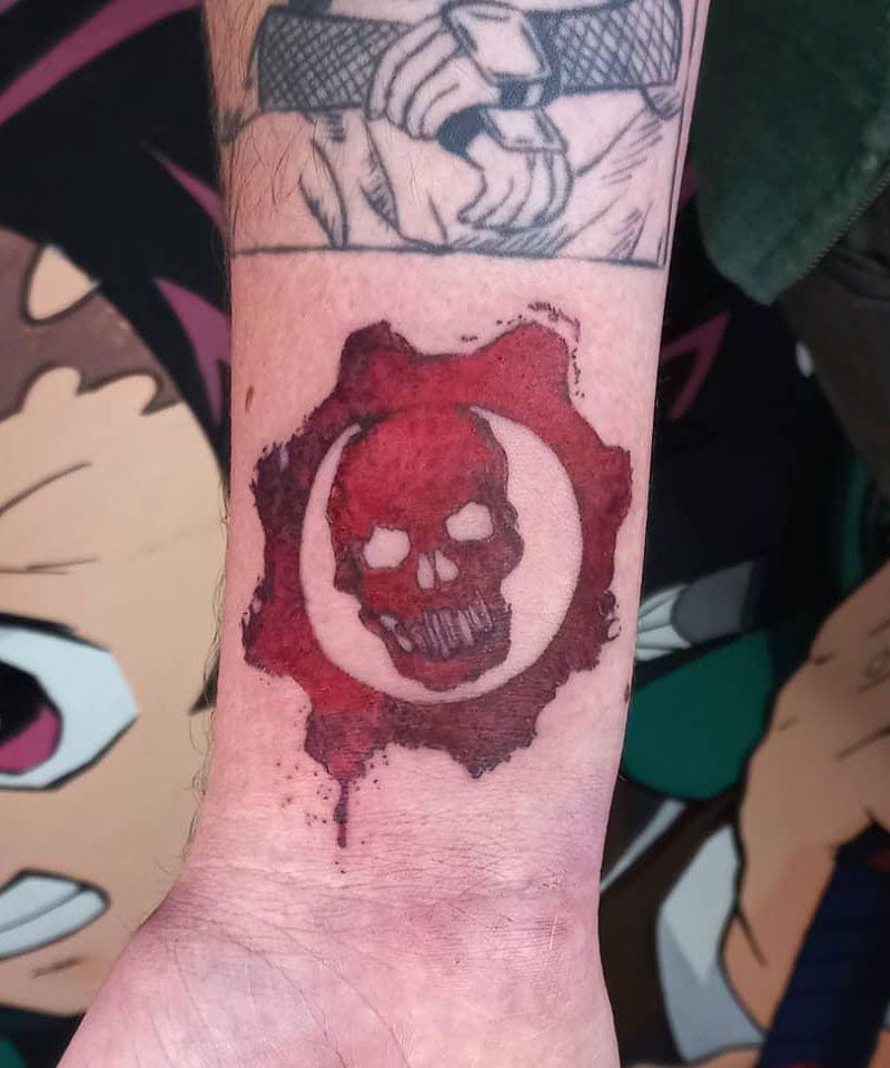 30 Unique Gears Of War Tattoos You Can Copy