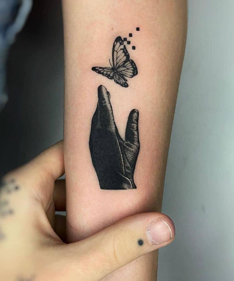 30 Unique Glove Tattoos to Inspire You