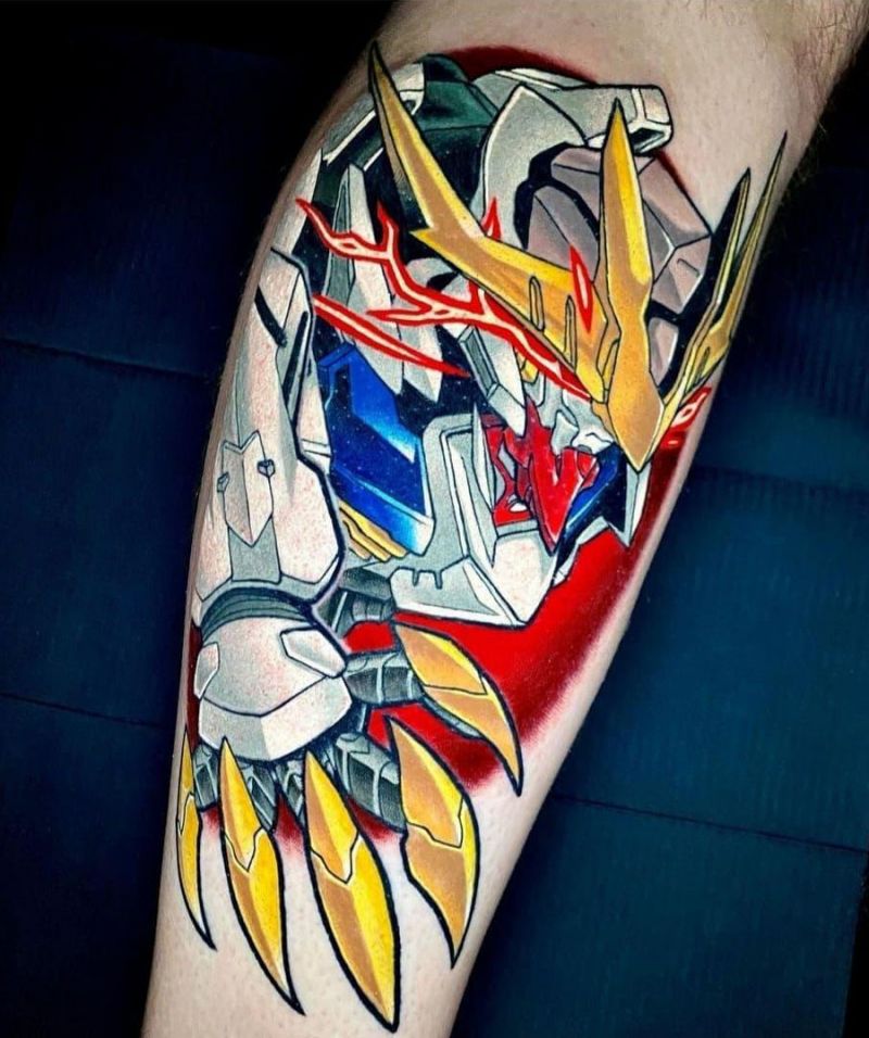 30 Exciting Gundam Tattoos for Your Inspiration