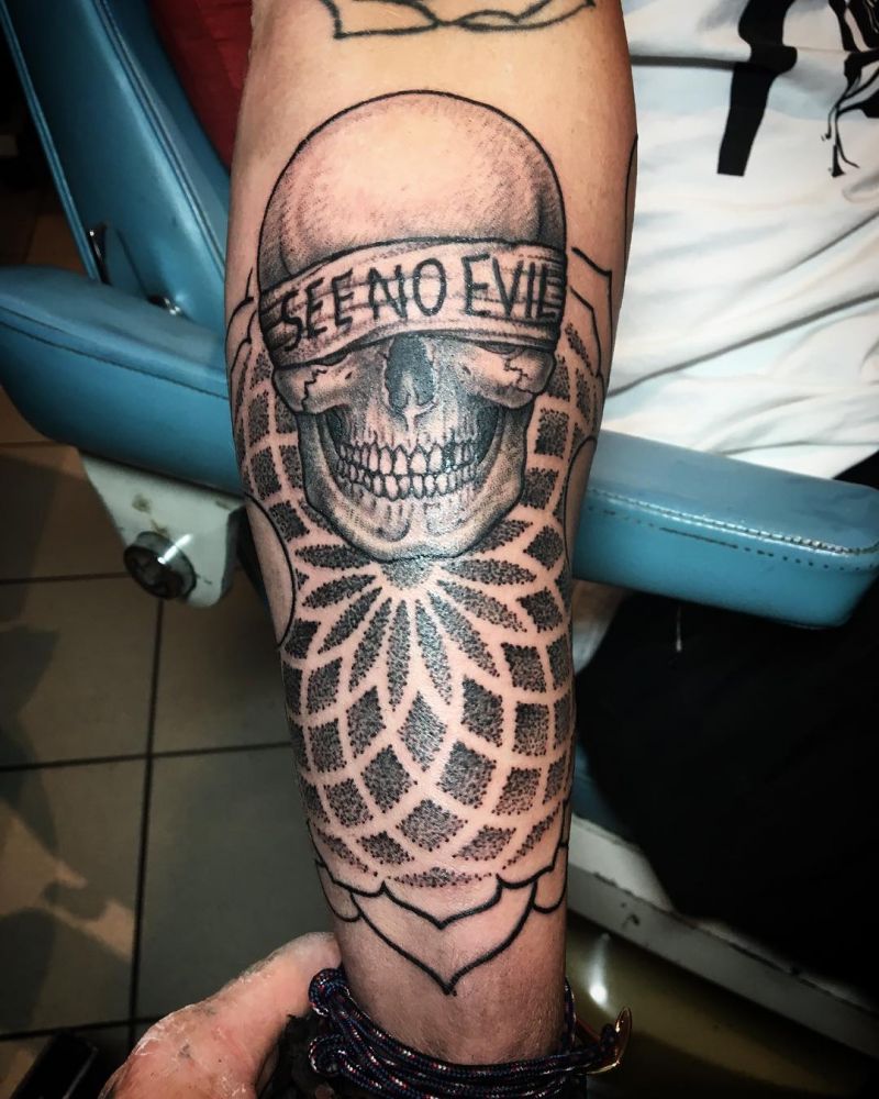 30 Unique See No Evil Tattoos You Must Love