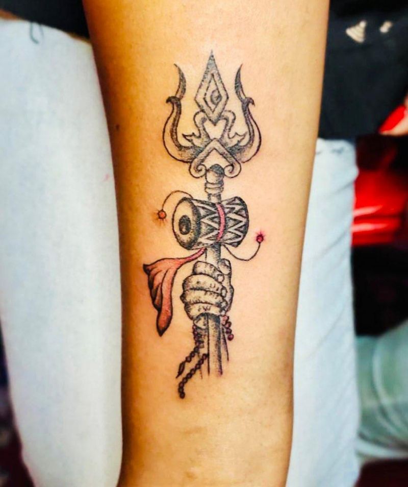 30 Unique Trishul Tattoos For Your Inspiration