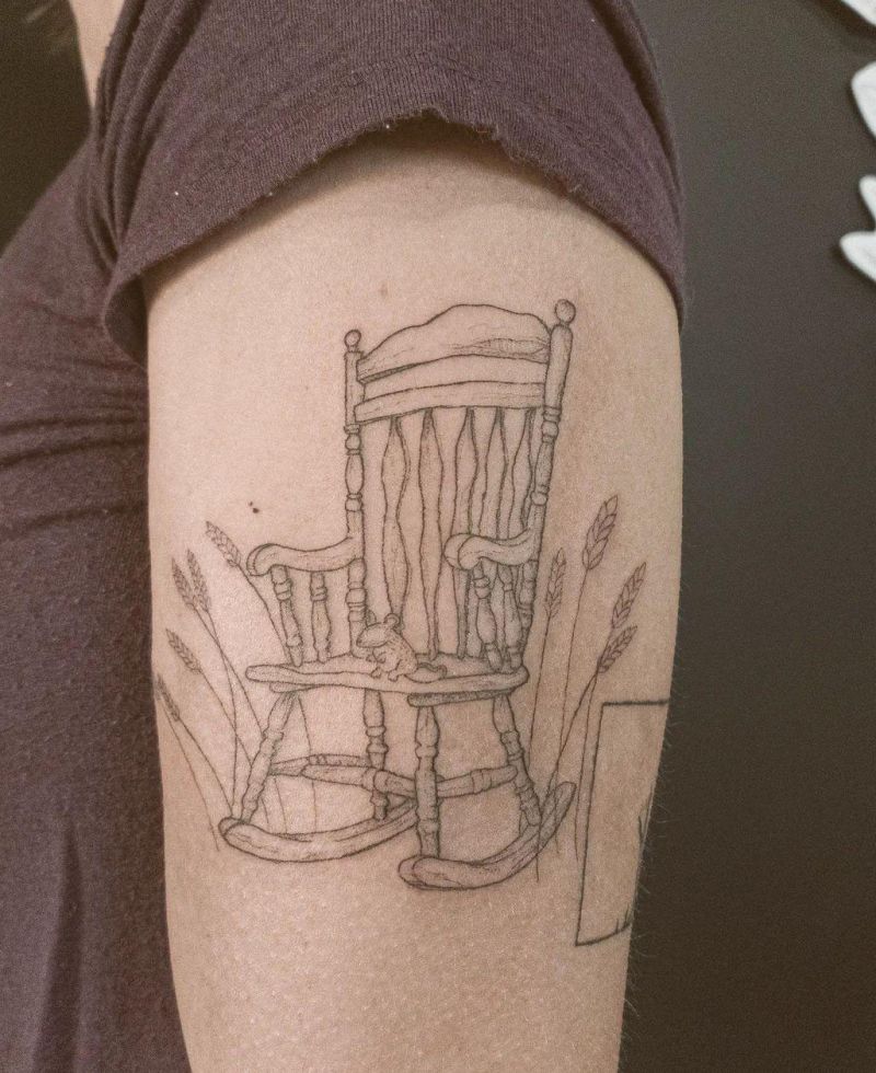 30 Unique Chair Tattoos You Must Love