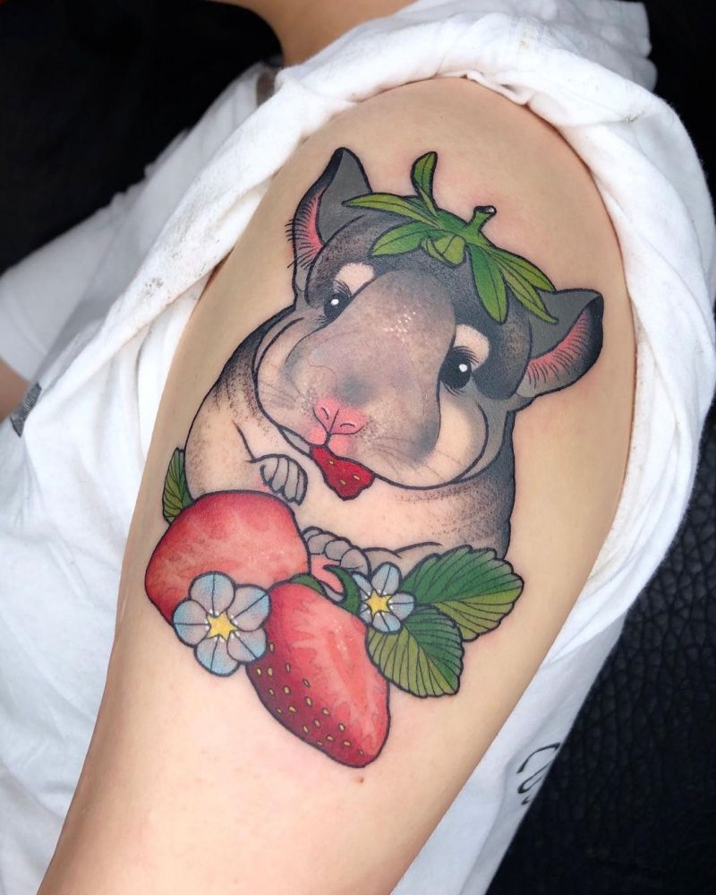 30 Cute Chinchilla Tattoos You Must Try