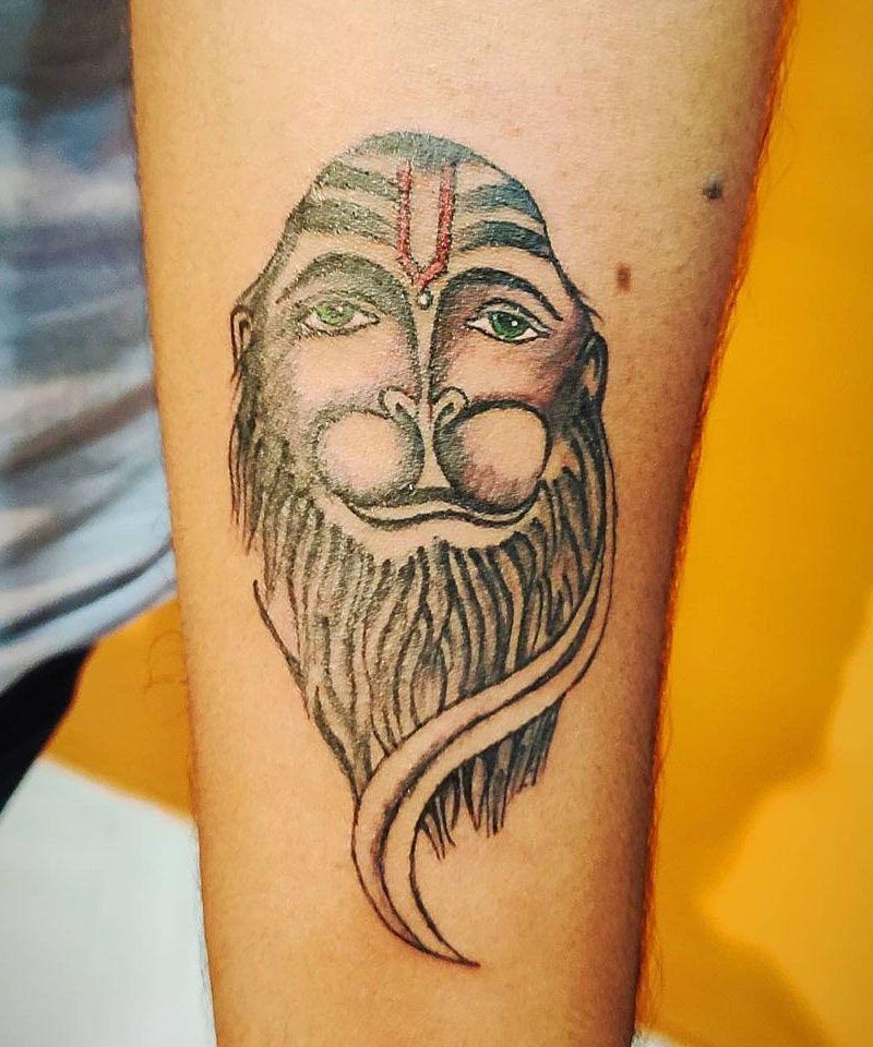 30 Unique Hanuman Tattoos You Must Love