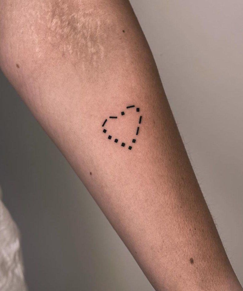 30 Pretty Morse Code Tattoos to Inspire You