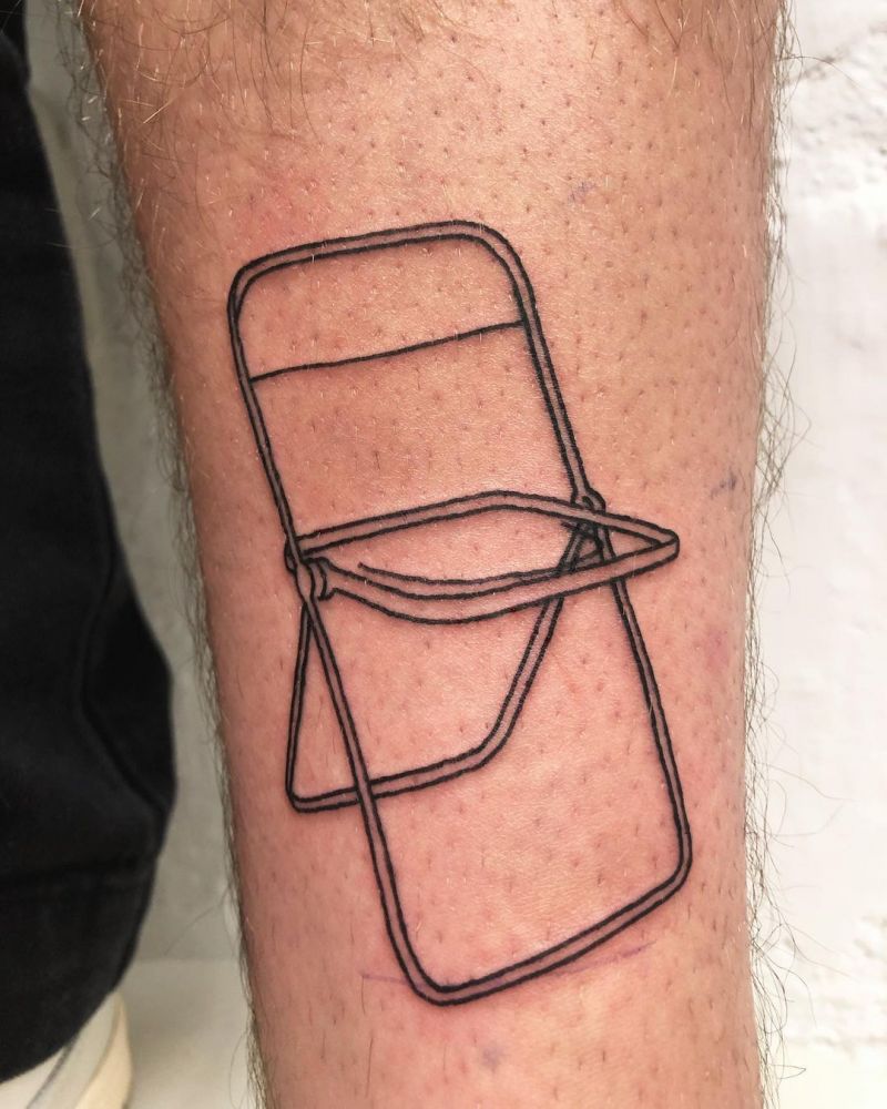 30 Unique Chair Tattoos You Must Love