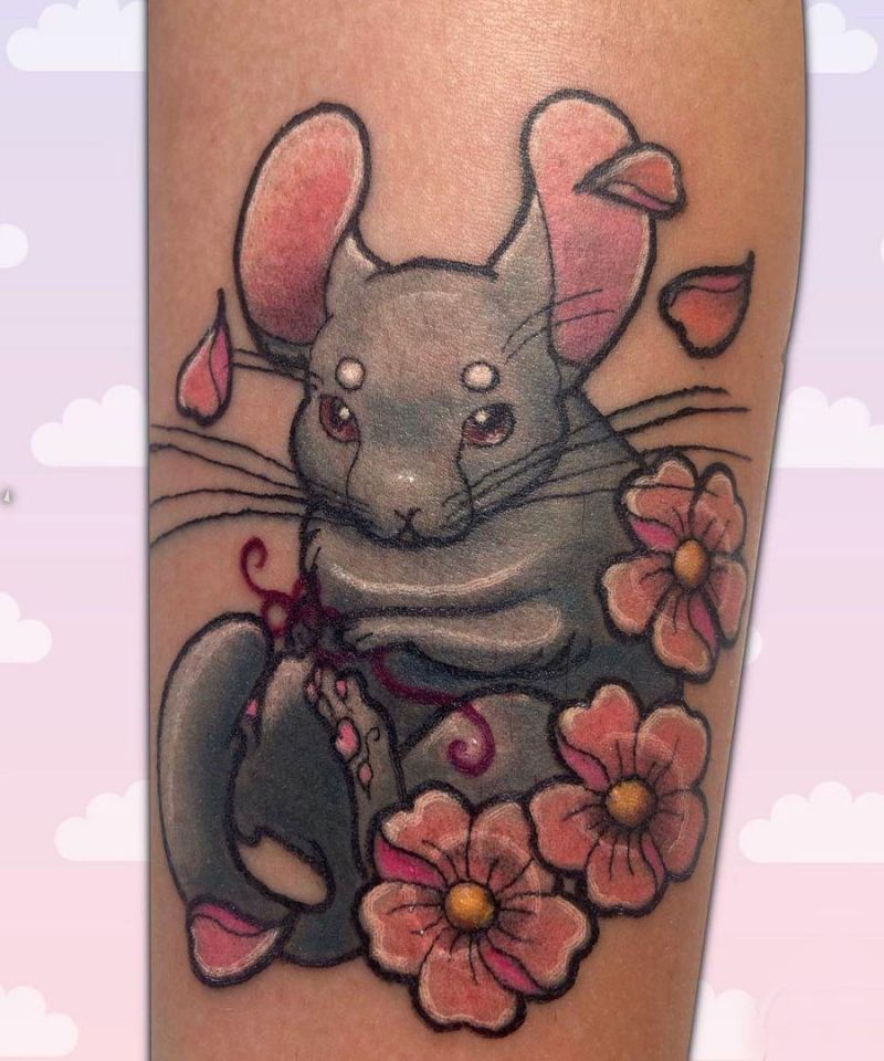 30 Cute Chinchilla Tattoos You Must Try