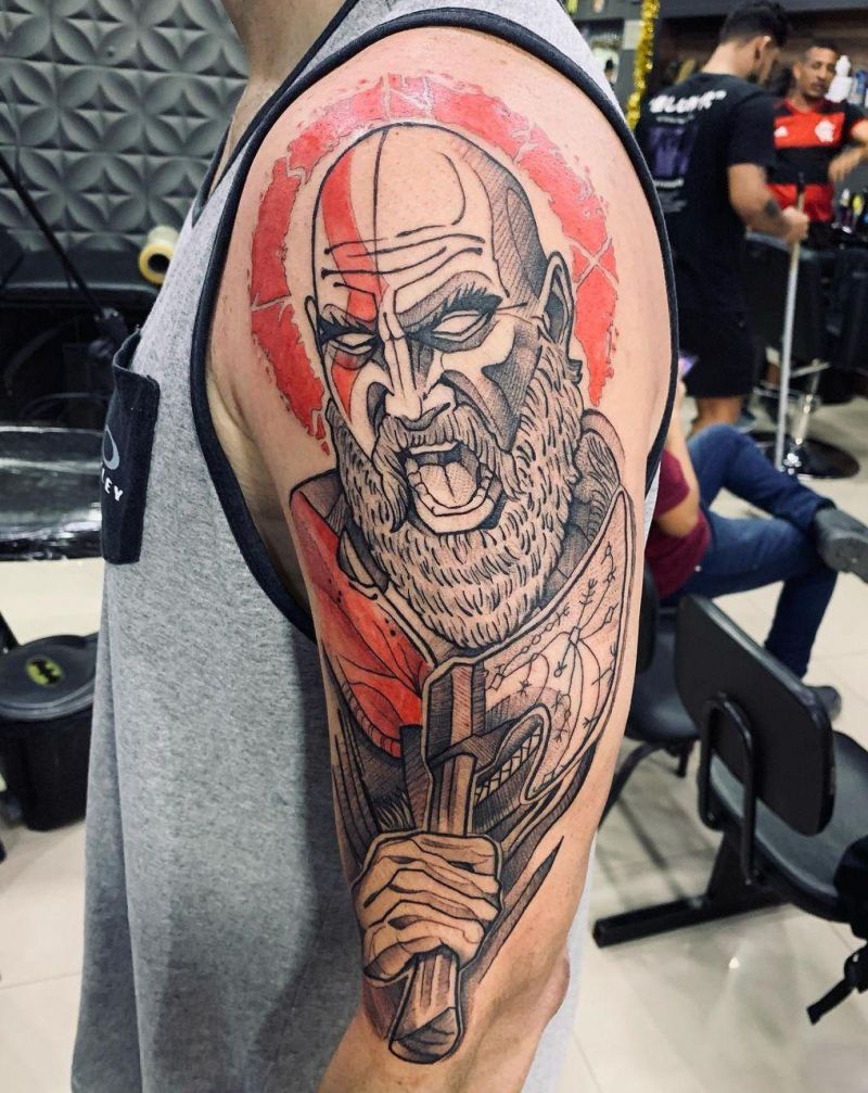 30 Unique God of War Tattoos You Must Love