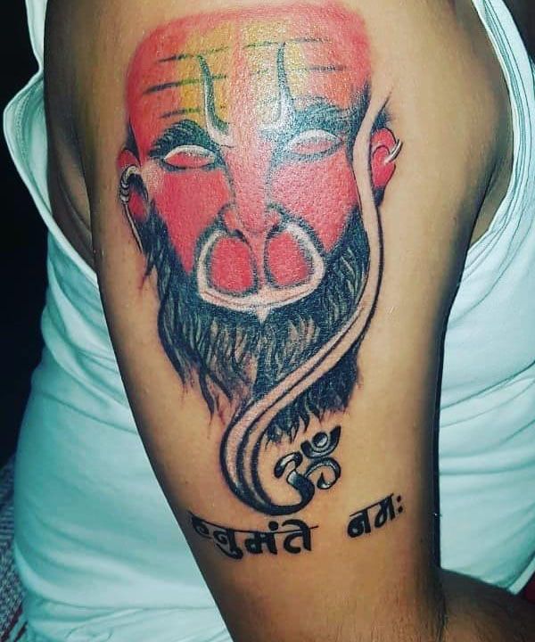 30 Unique Hanuman Tattoos You Must Love