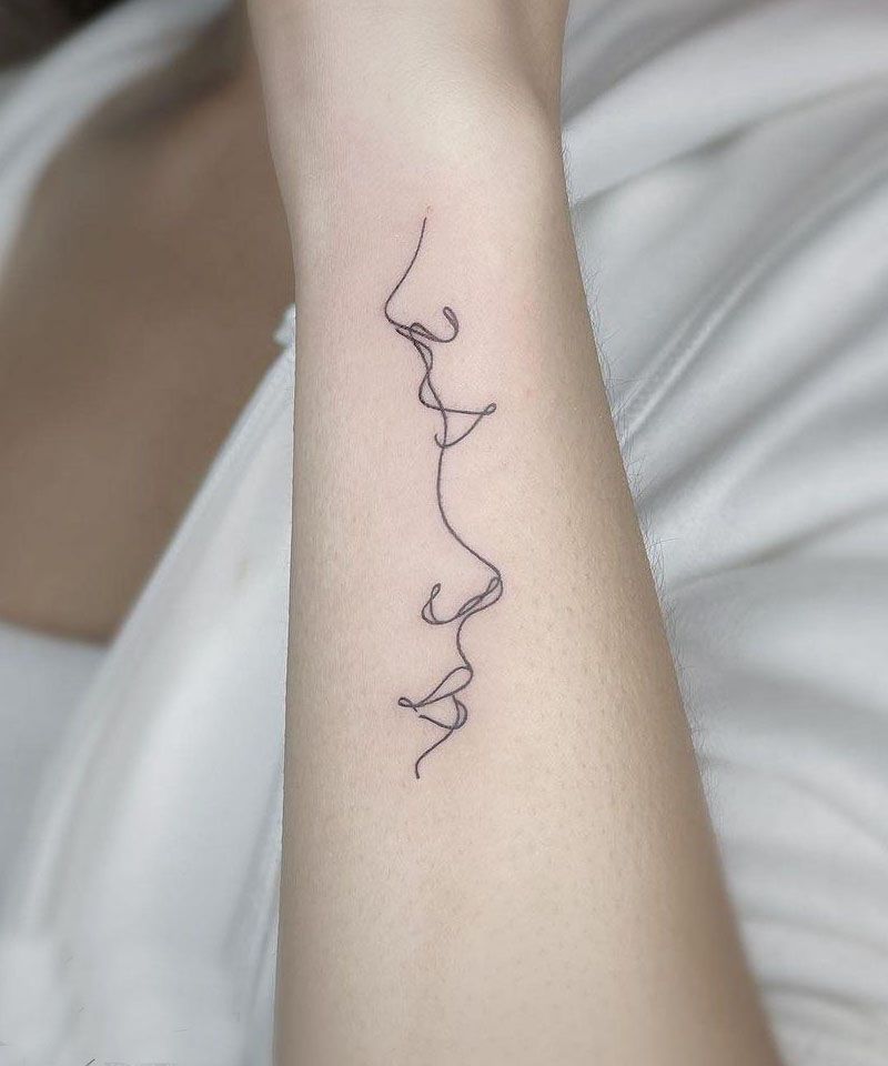 30 Pretty One Line Tattoos Make You Beautiful