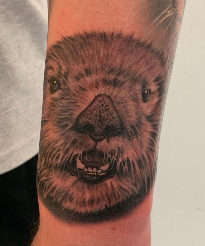 30 Cute Sea Otter Tattoos You Must Love