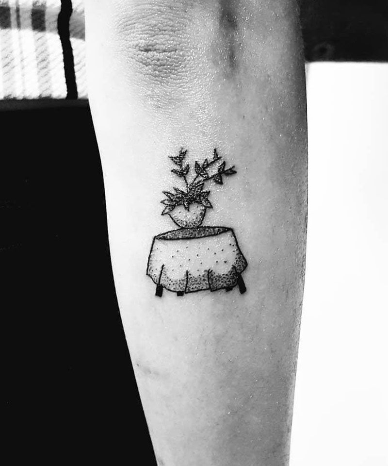 30 Unique Table Tattoos For Your Inspiration