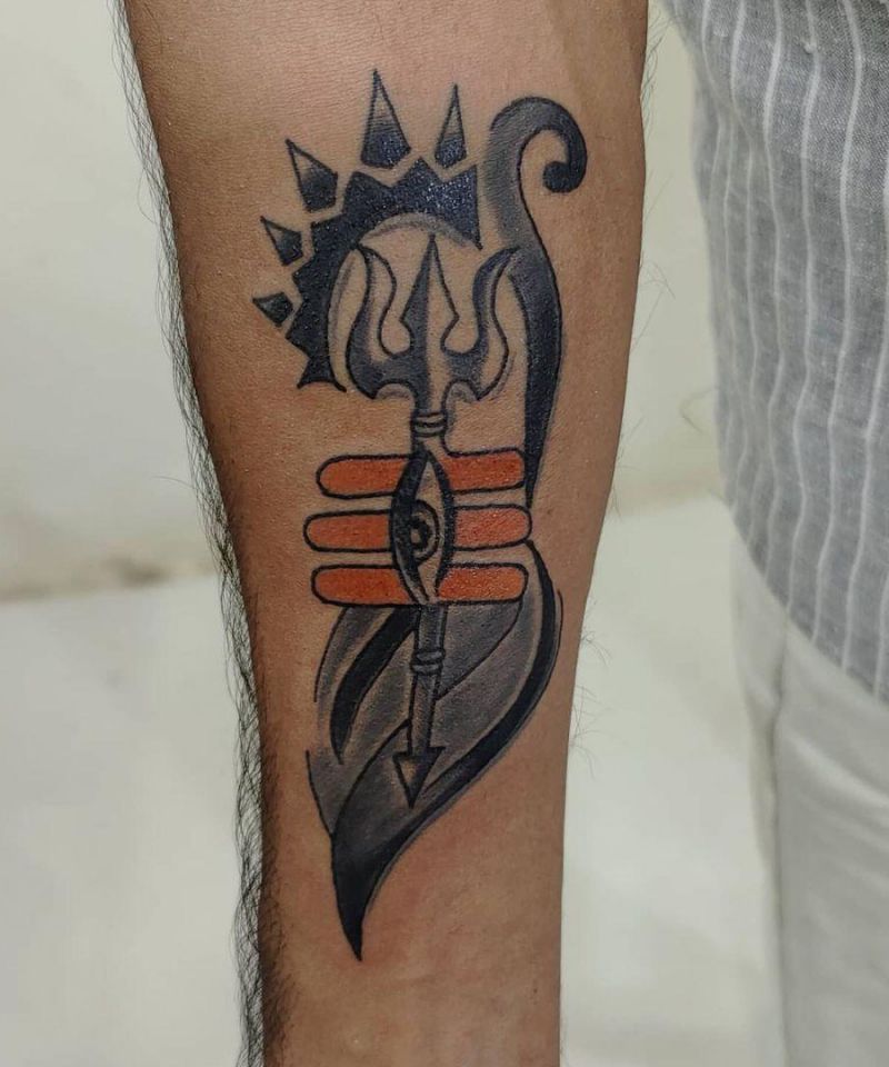 30 Unique Trishul Tattoos For Your Inspiration