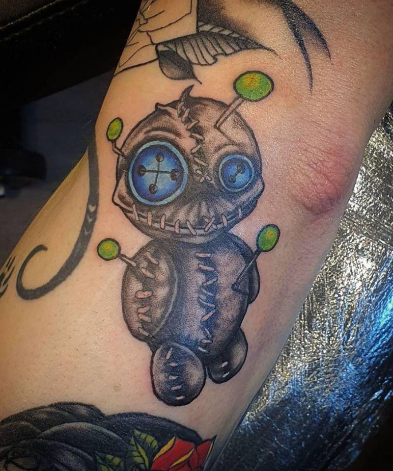 30 Unique Voodoo Doll Tattoos For Your Inspiration