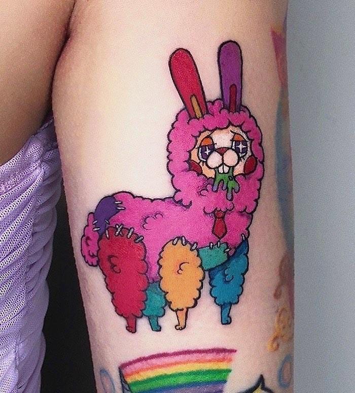 30 Cute Alpaca Tattoos You Must Try