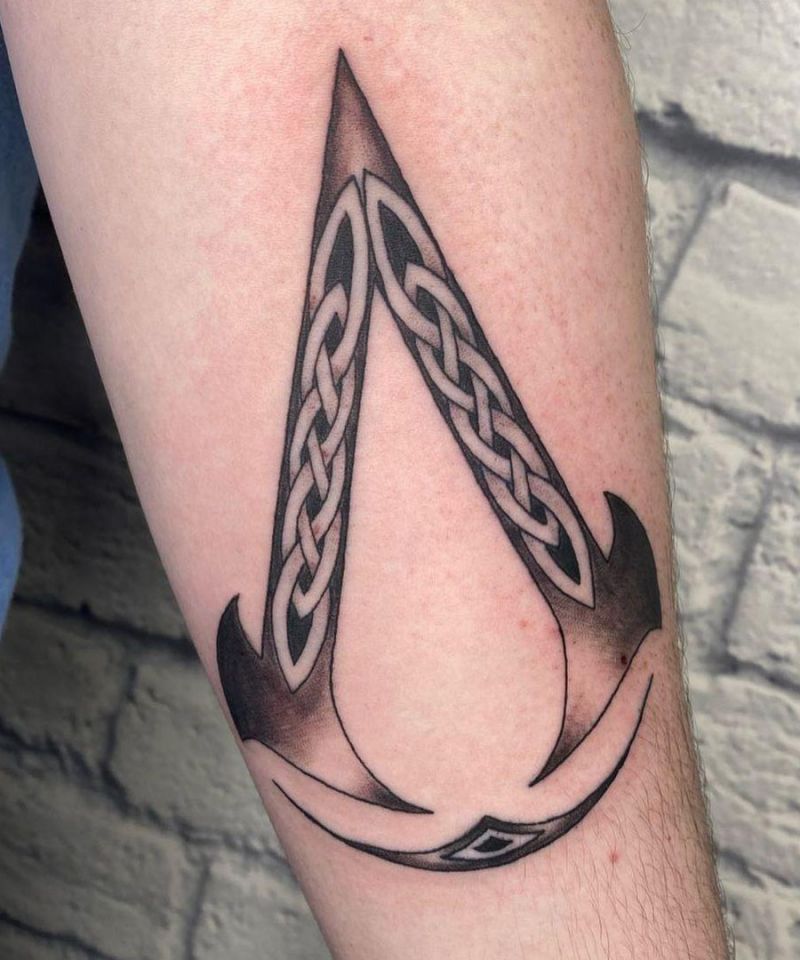 30 Unique Assassins Creed Tattoos You Can Copy