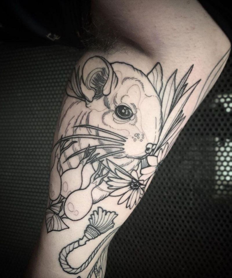 30 Cute Chinchilla Tattoos You Must Try