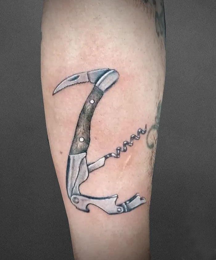 30 Unique Corkscrew Tattoos You Must Try