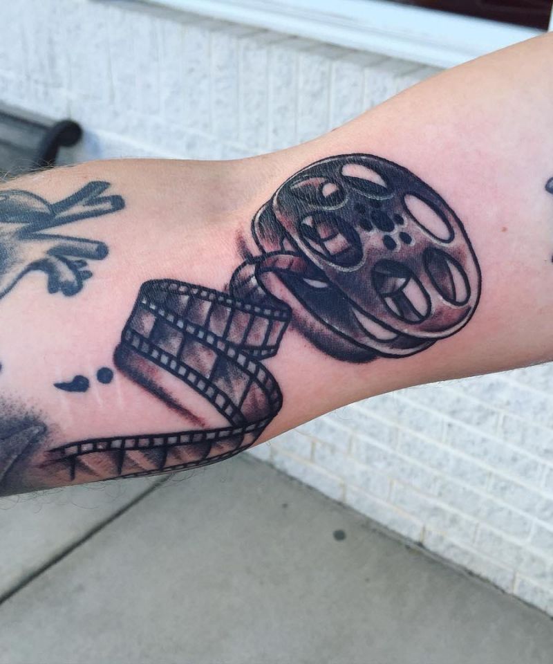 30 Exciting Film Reel Tattoos For Your Inspiration