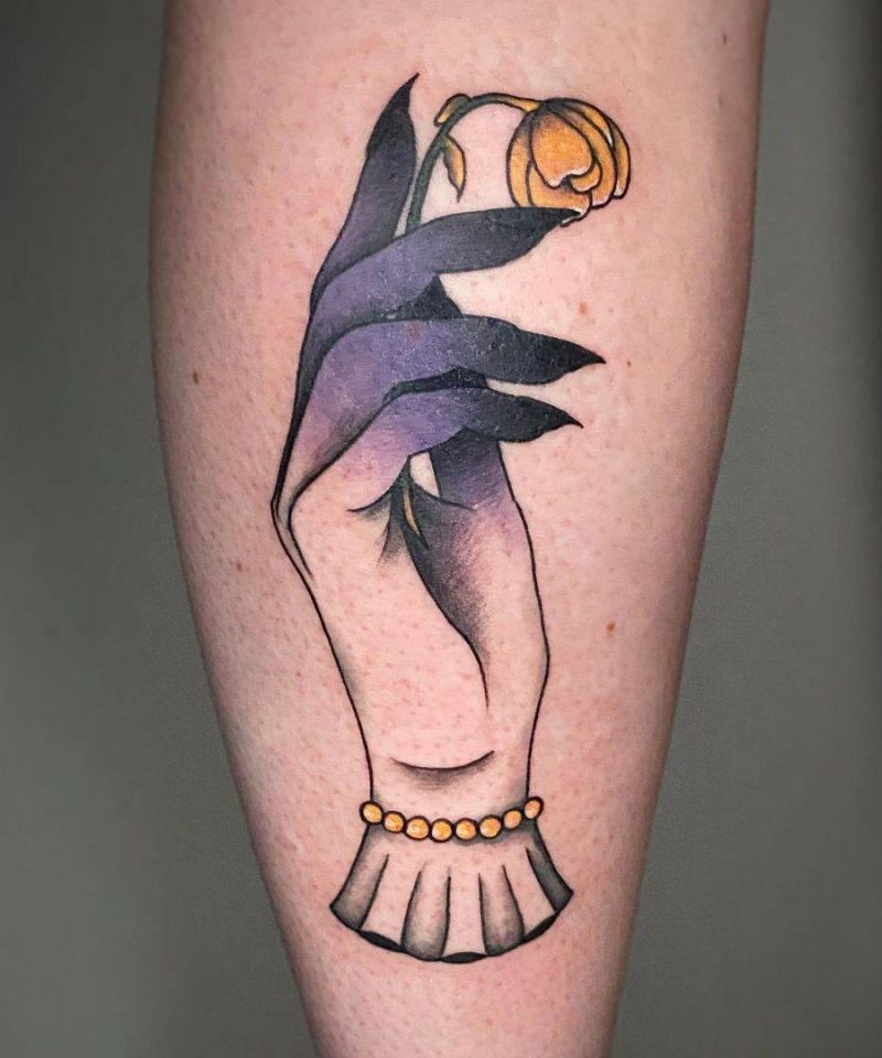 30 Unique Glove Tattoos to Inspire You