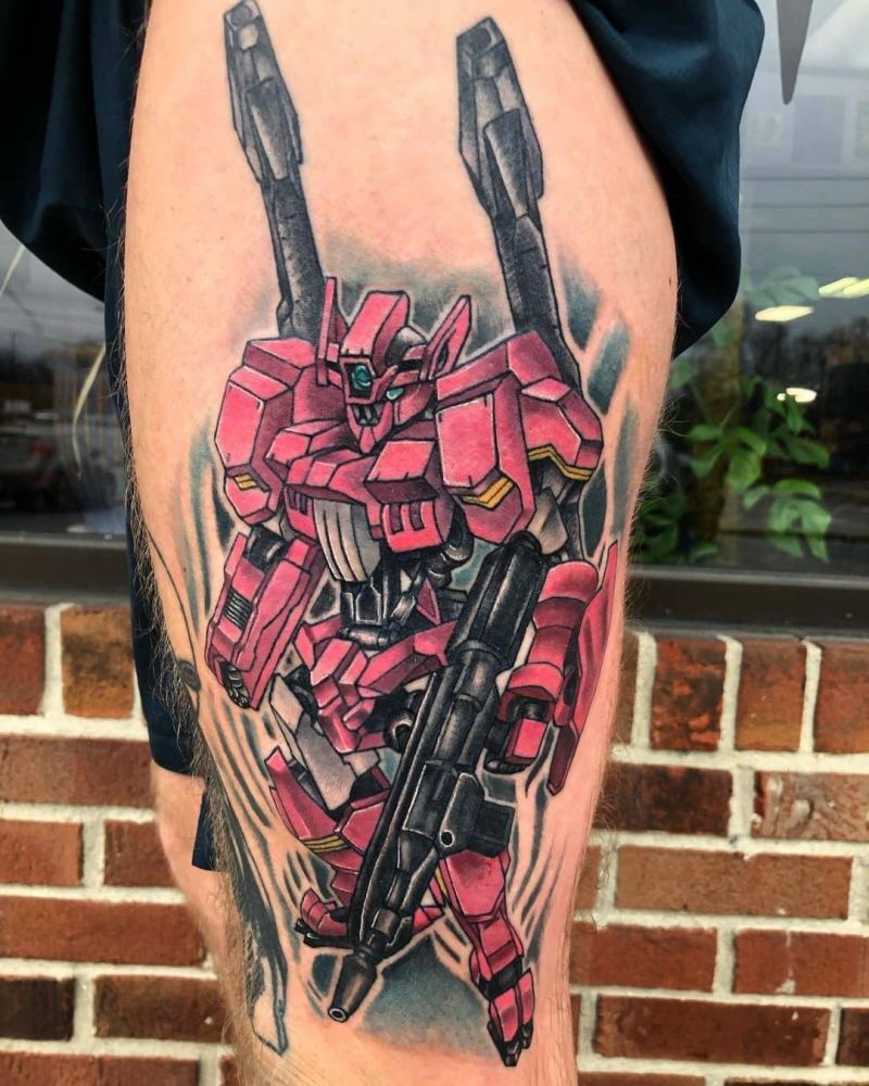 30 Exciting Gundam Tattoos for Your Inspiration