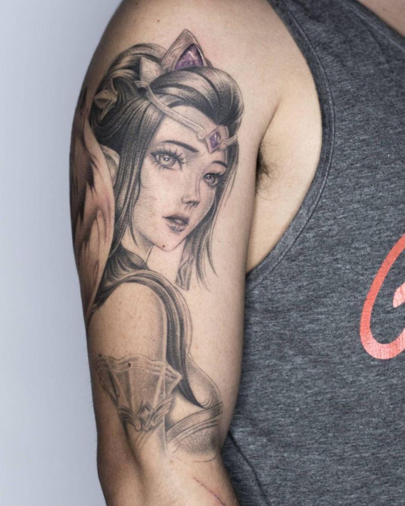 30 Pretty League of Legends Tattoos to Inspire You