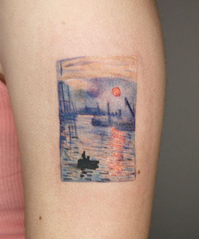 30 Pretty Monet Tattoos For Your Inspiration