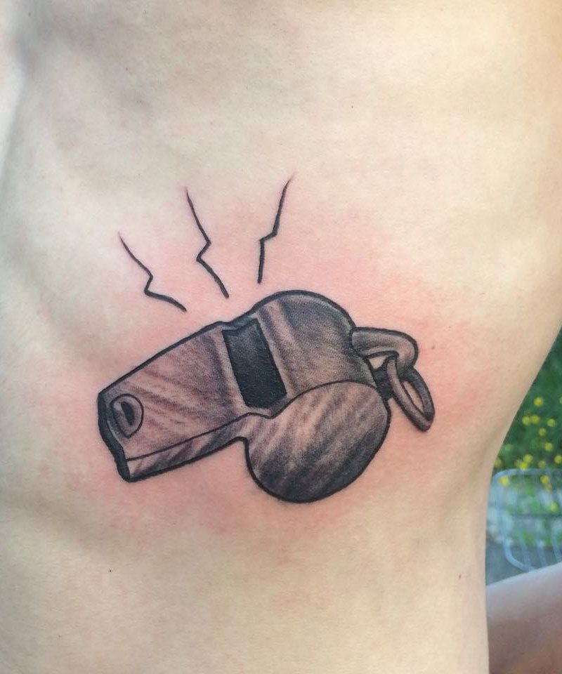 20 Unique Whistle Tattoos to Inspire You