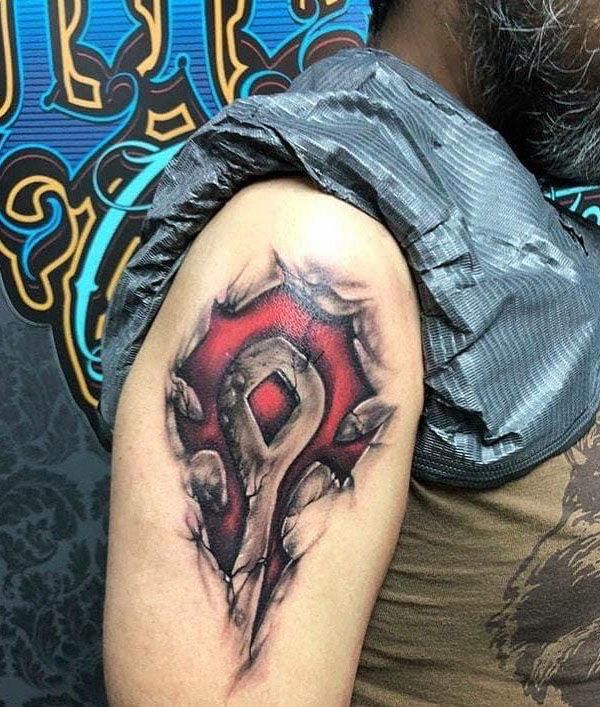 30 Pretty World of Warcraft Tattoos You Must Love