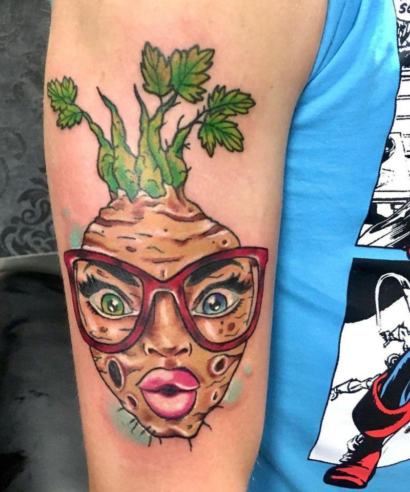 10 Pretty Celery Tattoos You Can Copy