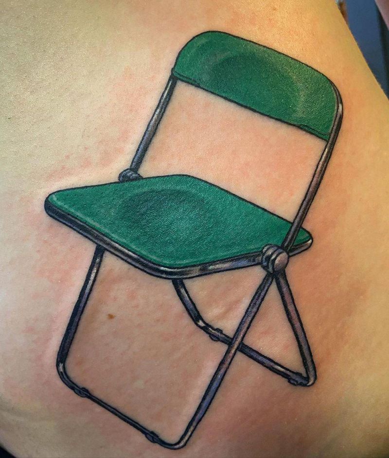 30 Unique Chair Tattoos You Must Love