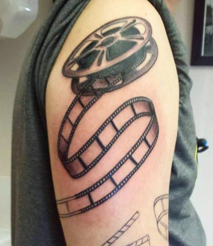 30 Exciting Film Reel Tattoos For Your Inspiration