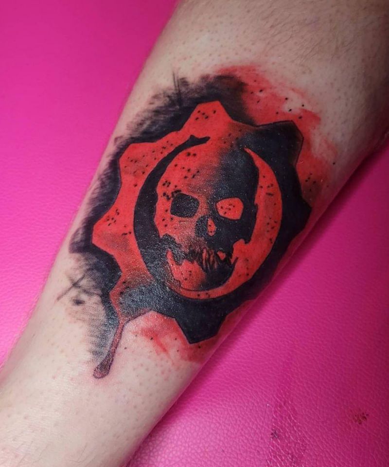 30 Unique Gears Of War Tattoos You Can Copy