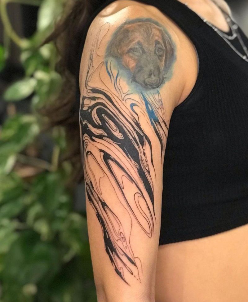 30 Pretty Marble Tattoos Improve Your Temperament