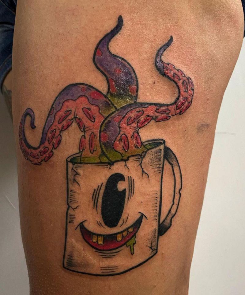 30 Unique Mug Tattoos You Must Love