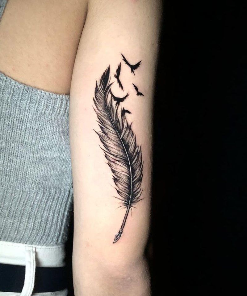 10 Unique Pen Tattoos You Can Copy