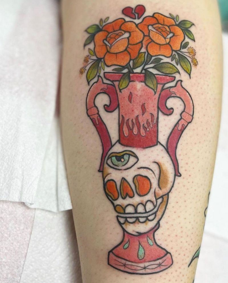 30 Elegant Pottery Tattoos You Must Try