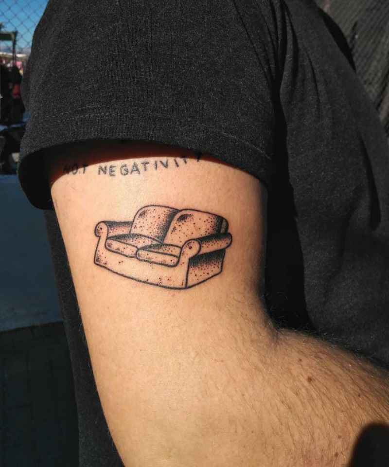 30 Unique Sofa Tattoos to Inspire You