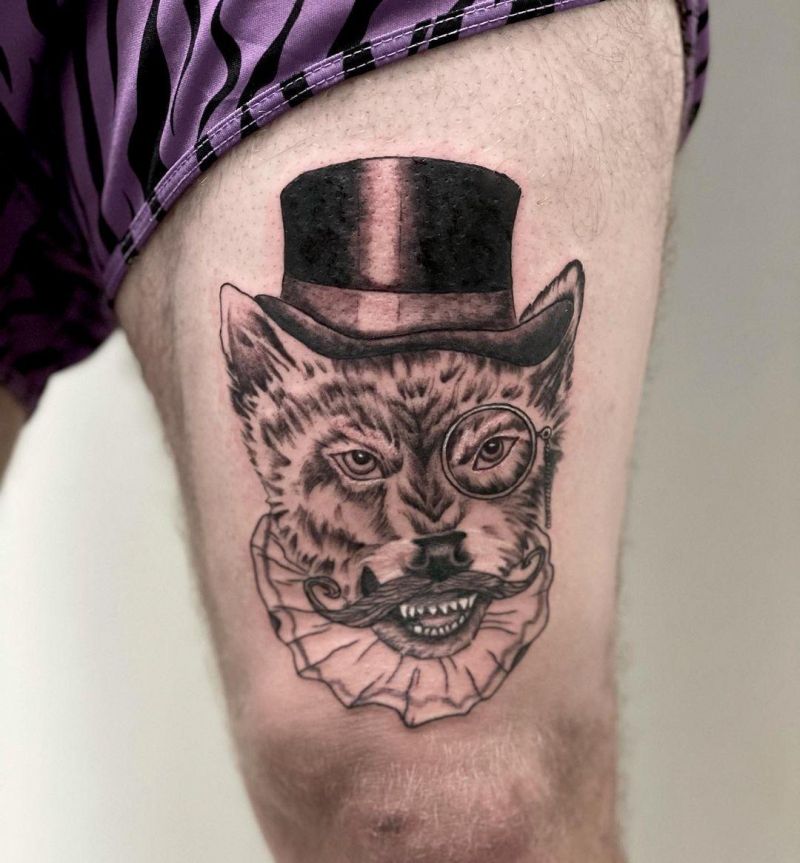 30 Unique Top Hat Tattoos You Must Try