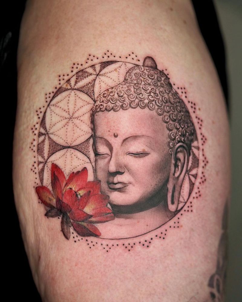 30 Unique Buddha Tattoos You Must Love