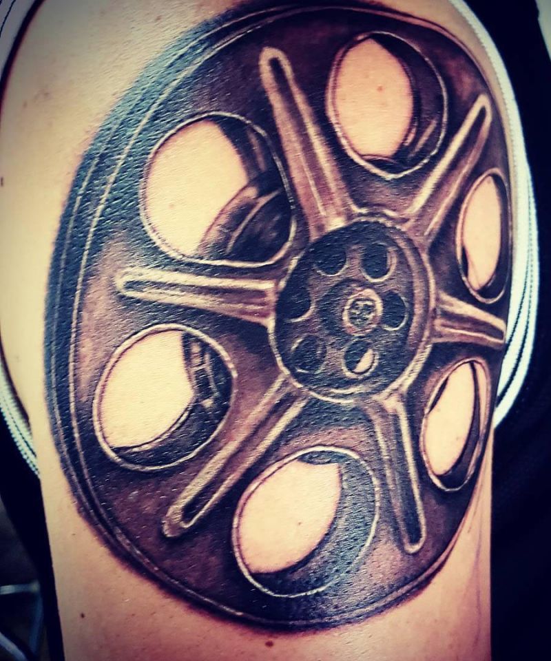 30 Exciting Film Reel Tattoos For Your Inspiration