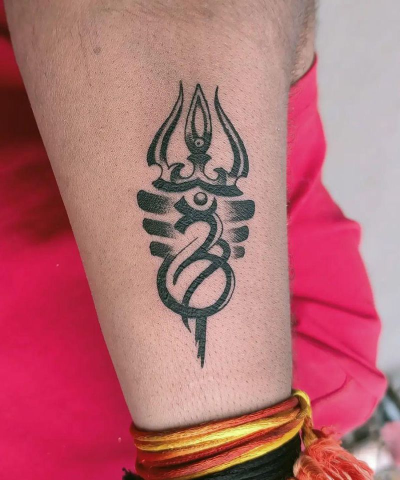 30 Unique Trishul Tattoos For Your Inspiration