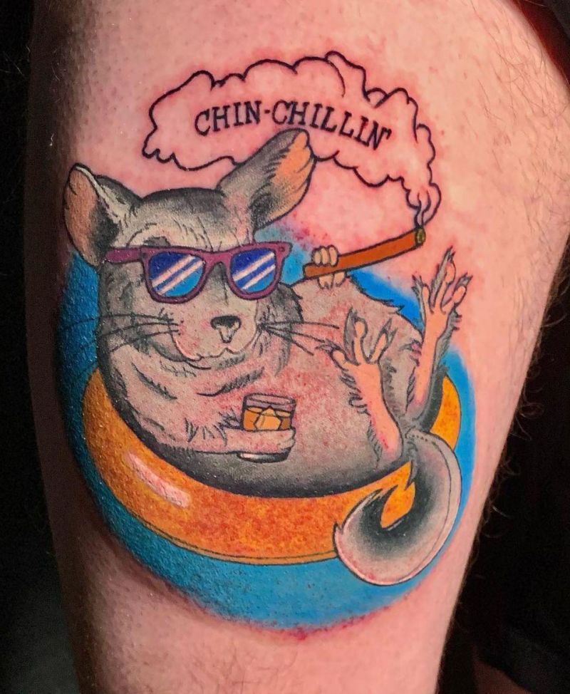 30 Cute Chinchilla Tattoos You Must Try