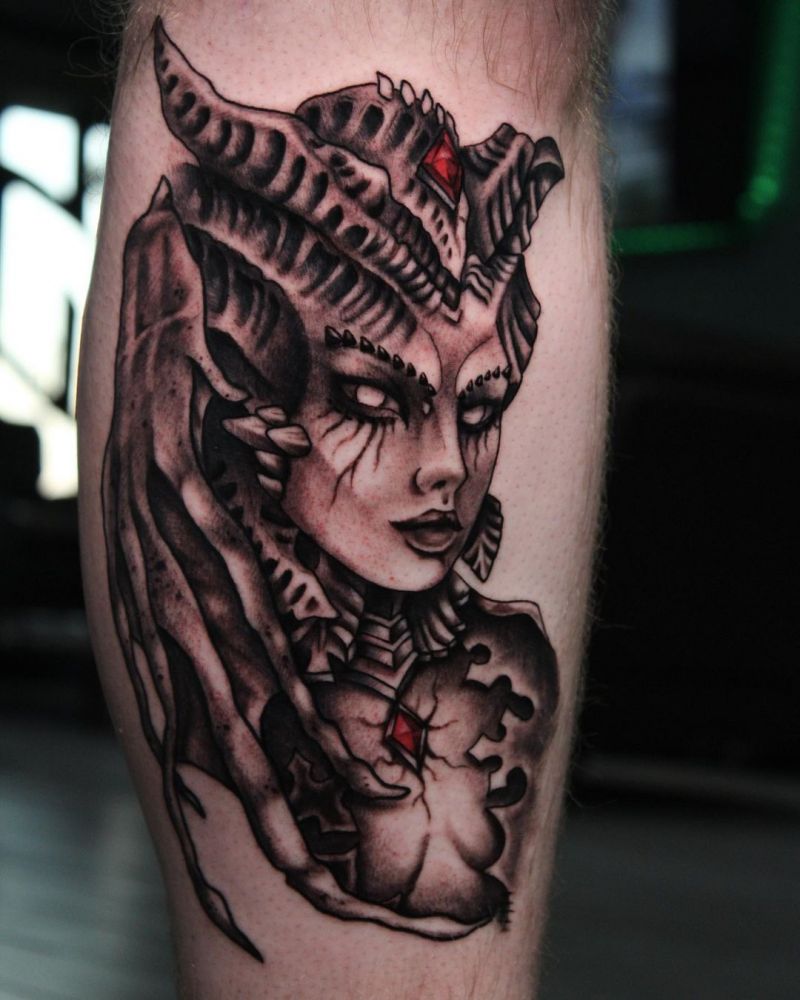 30 Unique Diablo Tattoos You Can Copy