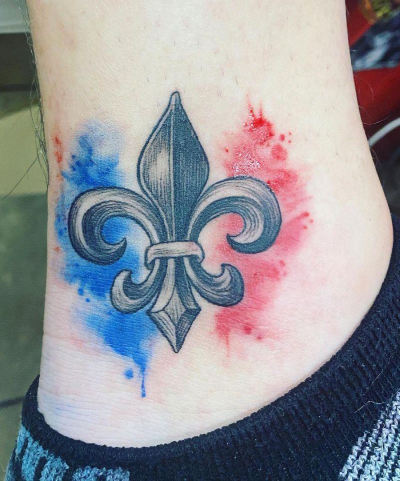 30 Pretty Fleur De Lis Tattoos You Must Love