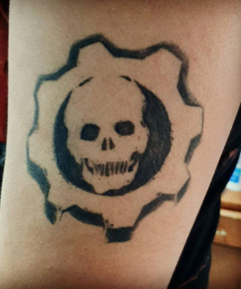 30 Unique Gears Of War Tattoos You Can Copy