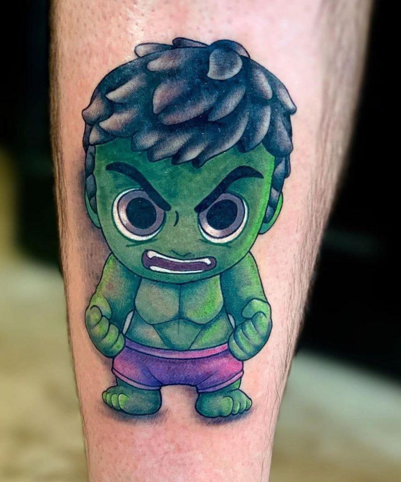 30 Unique Hulk Tattoos Give You Courage