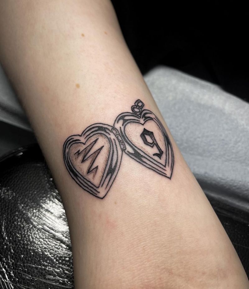 30 Pretty Locket Tattoos You Must Love