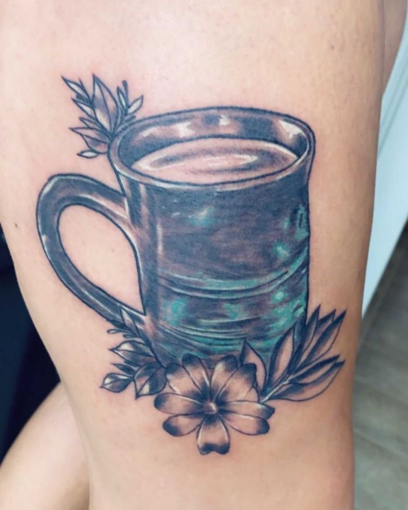 30 Unique Mug Tattoos You Must Love